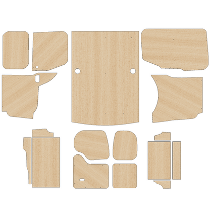 Volkswagen Caddy (and Caddy Maxi) 2021 - Present - Full Ply Lining Kit