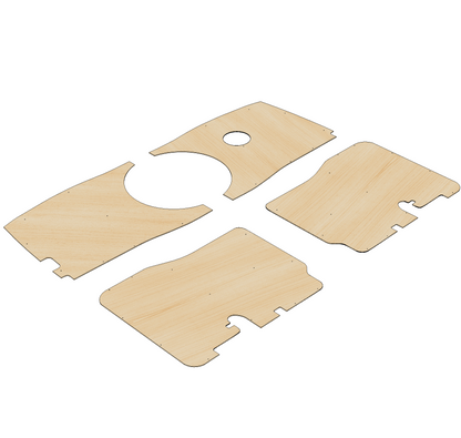 Mercedes Vito 2003-14 SWB L1 (Compact) - Side Panels Ply Lining Kit