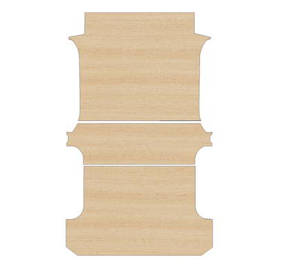 Mercedes Vito 2014 - Present L2 Long (MWB) - Floor Ply Lining Kit