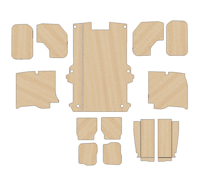 Toyota ProAce 2016-Present - Full Ply Lining Kit