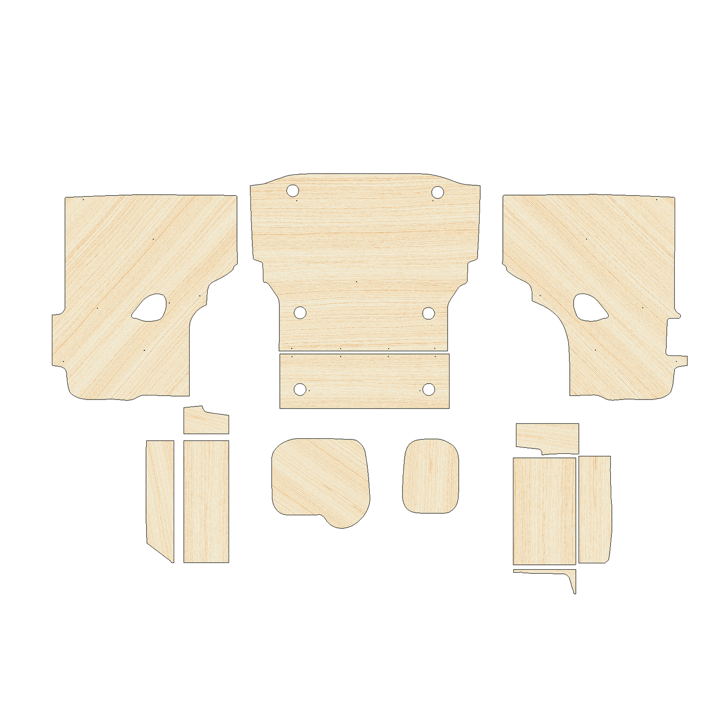 Fiat Fiorino 2008 - Present  - Full Ply Lining Kit