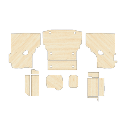 Fiat Fiorino 2008 - Present  - Full Ply Lining Kit
