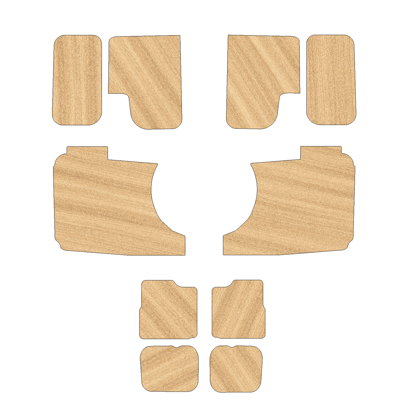 Volkswagen Transporter T7 2025 - Present  - Full Ply Lining Kit