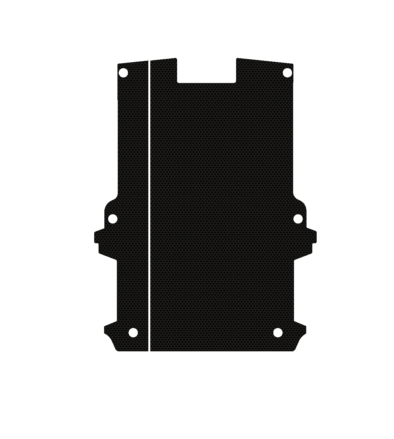 Toyota ProAce 2016-Present | SWB Compact | Birch Phenolic Hexagrip Faced Flooring