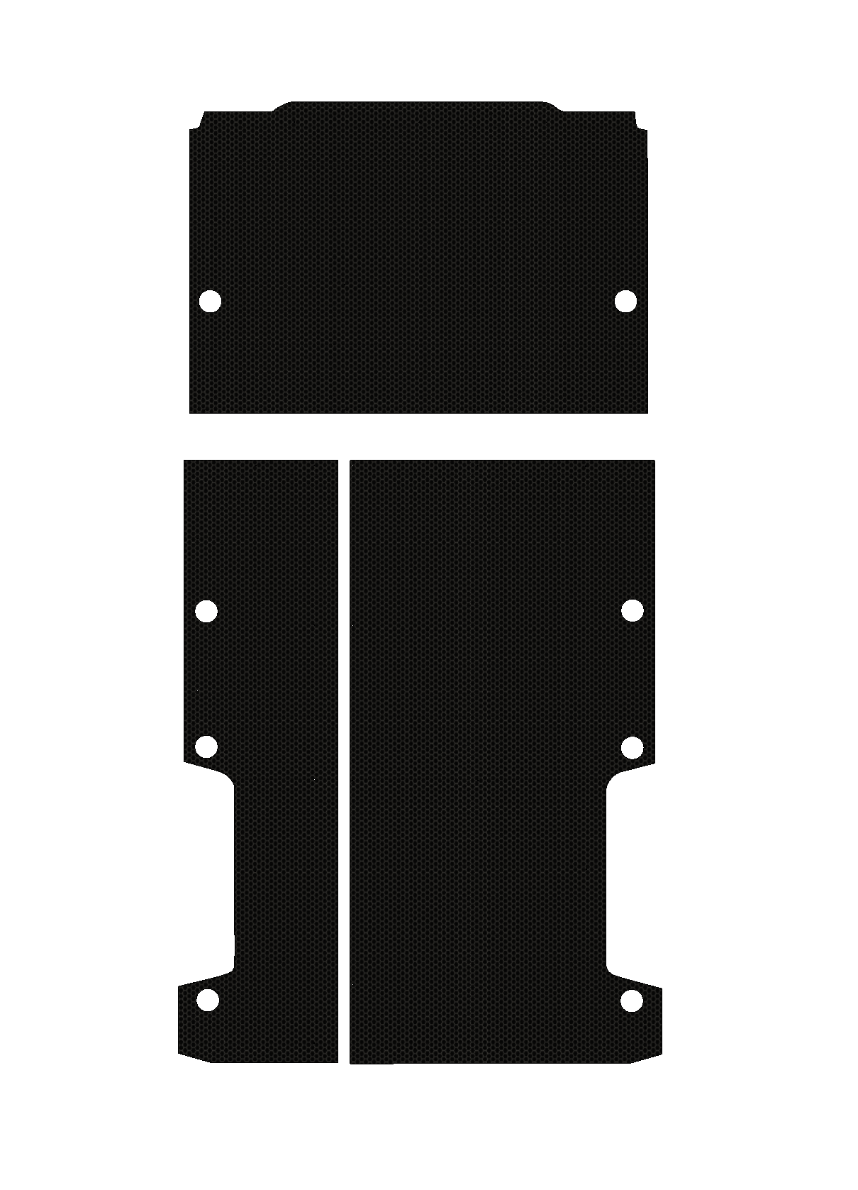 Peugeot Boxer 2006-Present | LWB L3 | Without Bulkhead | Birch Phenolic Hexagrip Faced Flooring