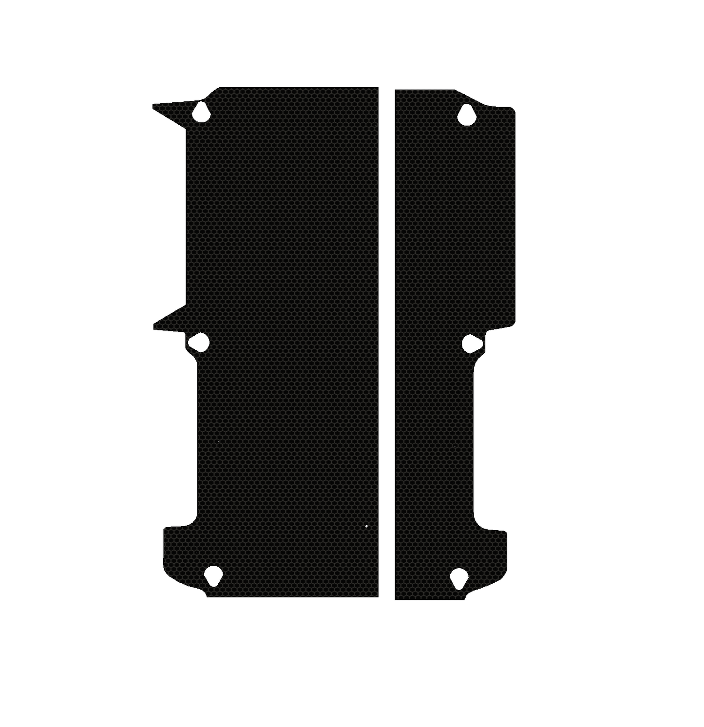 Volkswagen Transporter T5-T6 2003-2025 | SWB With Bulkhead | Birch Phenolic Hexagrip Faced Flooring
