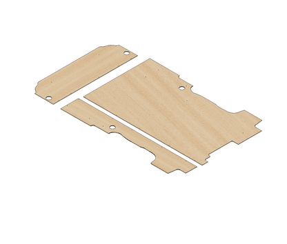 Toyota ProAce 2013-2016 LWB  - Floor Ply Lining Kit