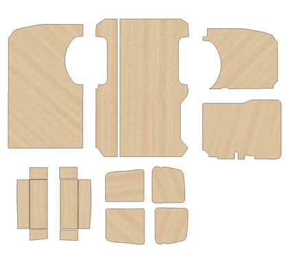 Toyota HiAce 2004-2019  - Full Ply Lining Kit