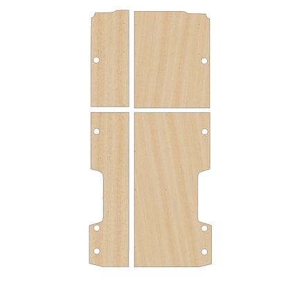 Citroen Relay 2006-Present XLWB - Floor Ply Lining Kit