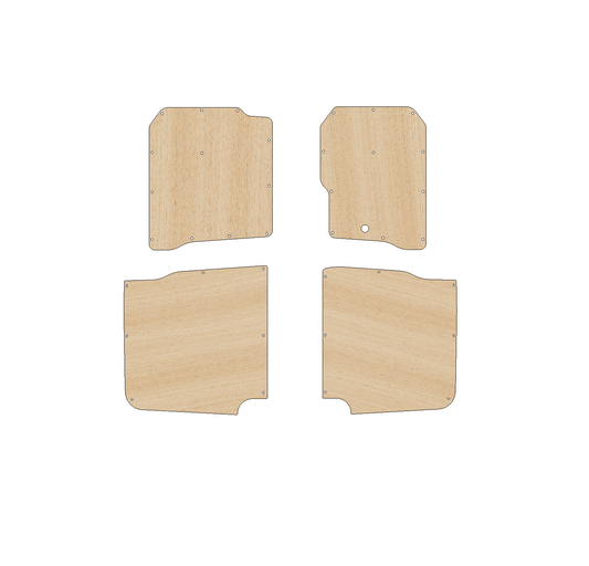Iveco Daily 2014-present L1 H1 3000 H1 - Rear Door Panels