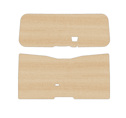 Ford Transit Custom 2023-Present - Rear Tailgate door Ply Lining Kit