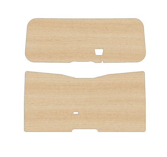 Ford Transit Custom 2023-Present - Rear Tailgate door Ply Lining Kit