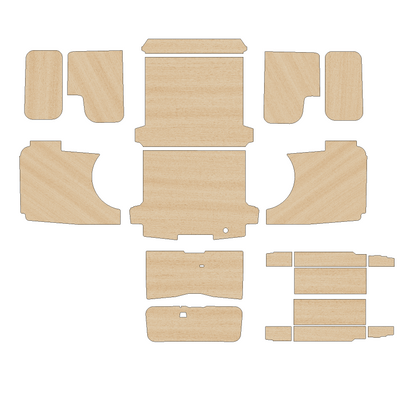Ford Transit Custom 2023 - Present  - Full Ply Lining Kit