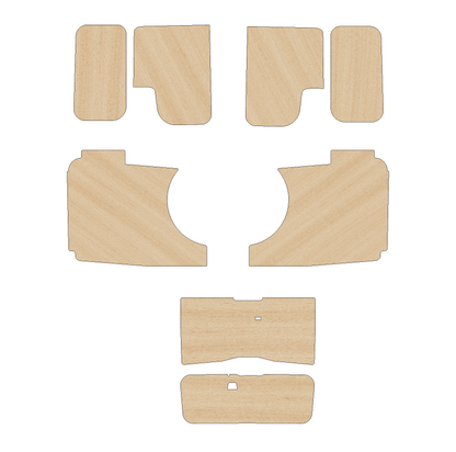 Ford Transit Custom 2023 - Present  - Full Ply Lining Kit