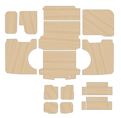 Ford Transit Custom 2023 - Present  - Full Ply Lining Kit