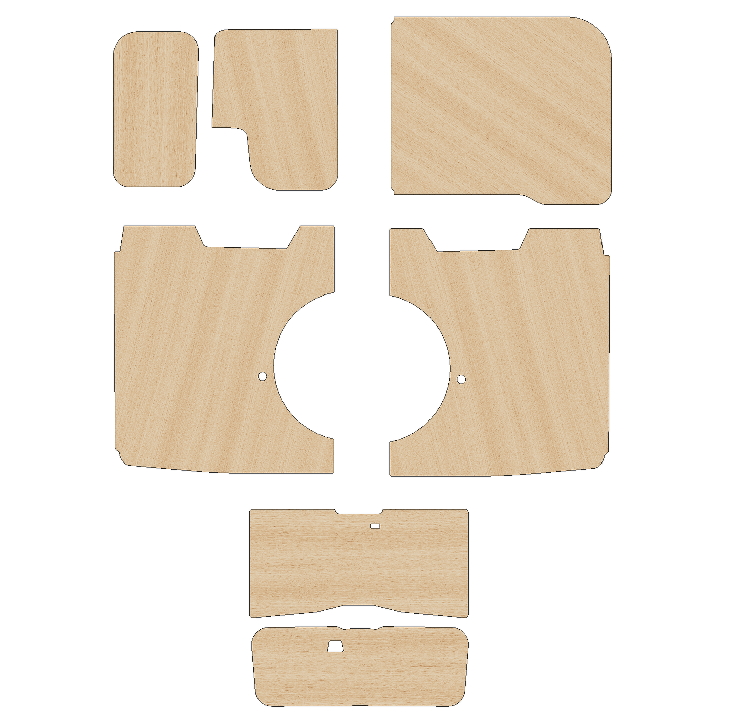 Ford Transit Custom 2023 - Present  - Full Ply Lining Kit
