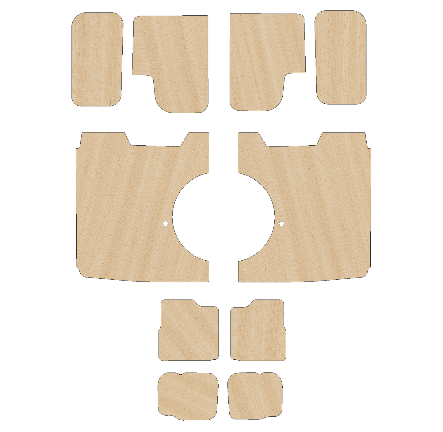 Ford Transit Custom 2023 - Present  - Full Ply Lining Kit