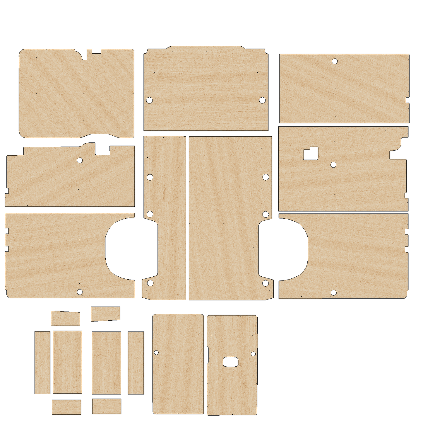Peugeot Boxer 2006-Present  - Full Ply Lining Kit