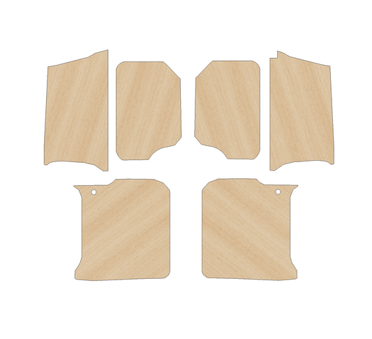 Volkswagen ID. Buzz Cargo 2022 - Present - Side Panel Ply Lining Kit