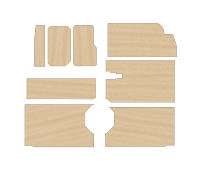 Maxus (Weststar, LDV) V90 Deliver 9 2019-Present LWB  - Side Panels Ply Lining Kit