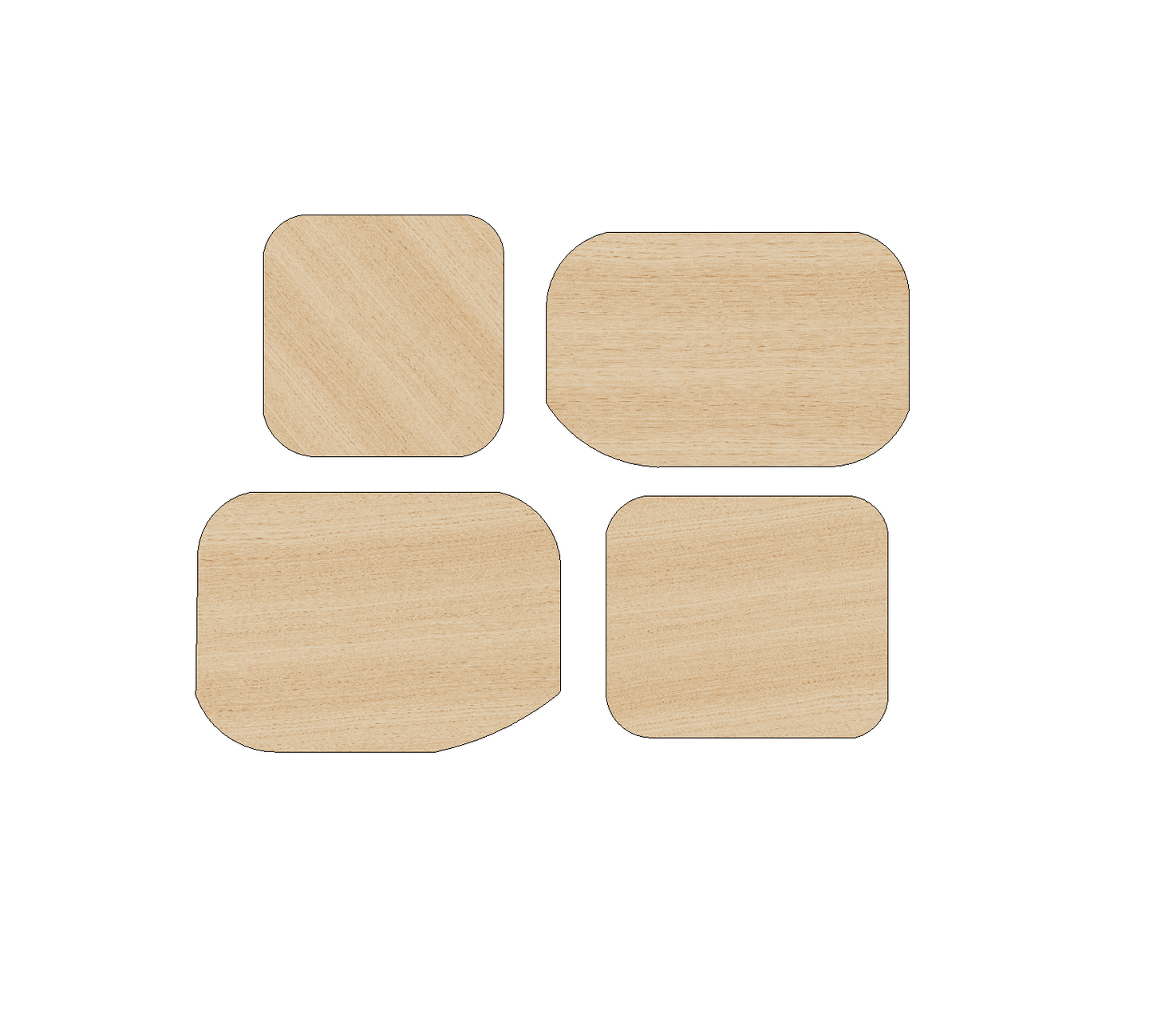 Maxus (Weststar, LDV) V90 Deliver 9 2019-Present LWB  - Rear Doors Ply Lining Kit