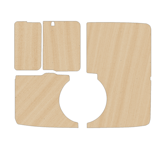 Volkswagen Transporter T5-T6 2003-2025, SWB - Side Panels Ply Lining Kit