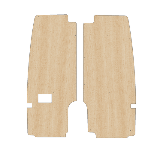 Mercedes Sprinter 2006-17  H2 Rear Door Panels Ply Lining Kit