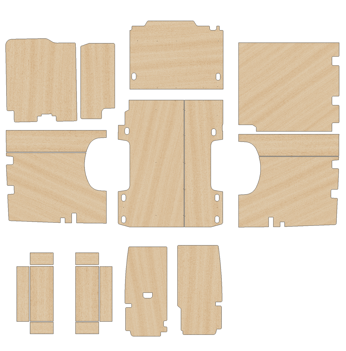 Volkswagen Crafter 2017-Present  - Full Ply Lining Kit