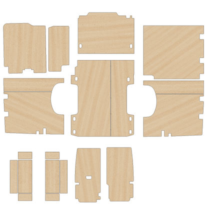Volkswagen Crafter 2017-Present  - Full Ply Lining Kit