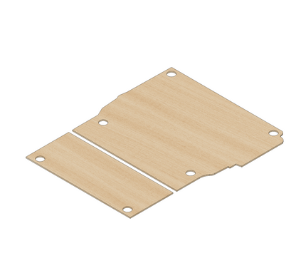 Vauxhall Combo 2018 -Present SWB One Sliding Door - Floor Ply Lining Kit Ply Lining Kit