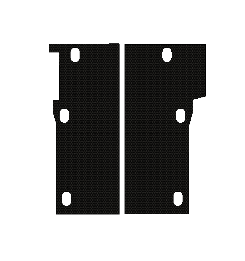 Ford Transit Connect 2014-2021 | SWB | Base Model | 1 Sliding Door | Birch Phenolic Hexagrip Faced Flooring