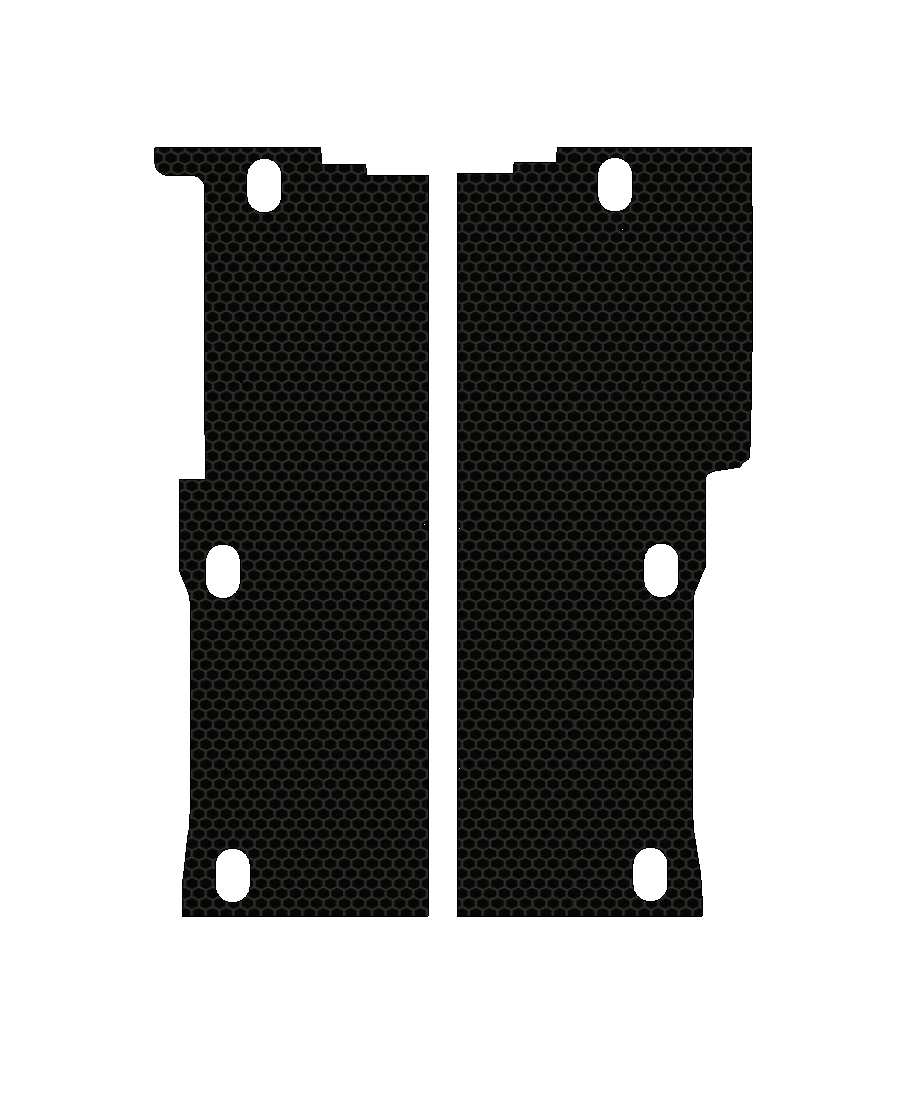Ford Transit Connect 2014-2021 | LWB | Trend or Limited | Single Sliding Door | Birch Phenolic Hexagrip Faced Flooring