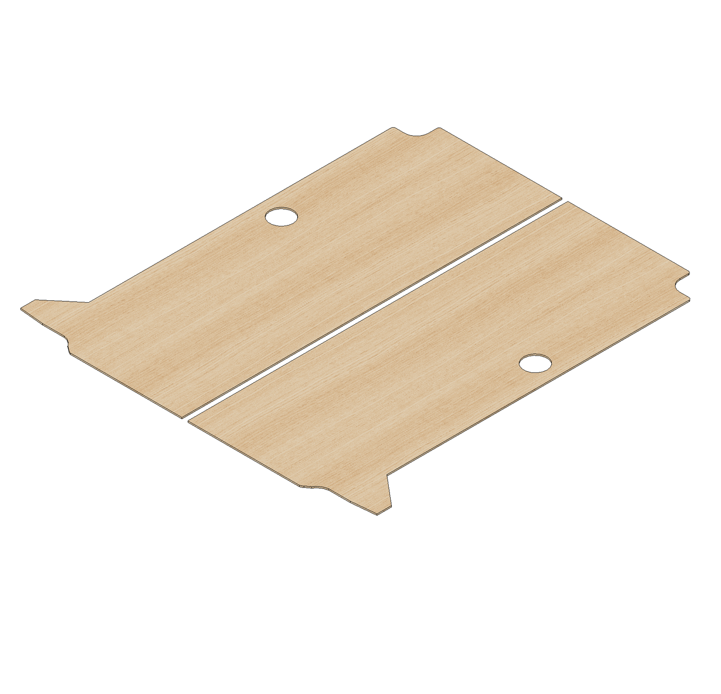 Nissan Townstar 2021-Present - L1 (MWB) - Floor Ply Lining Kit