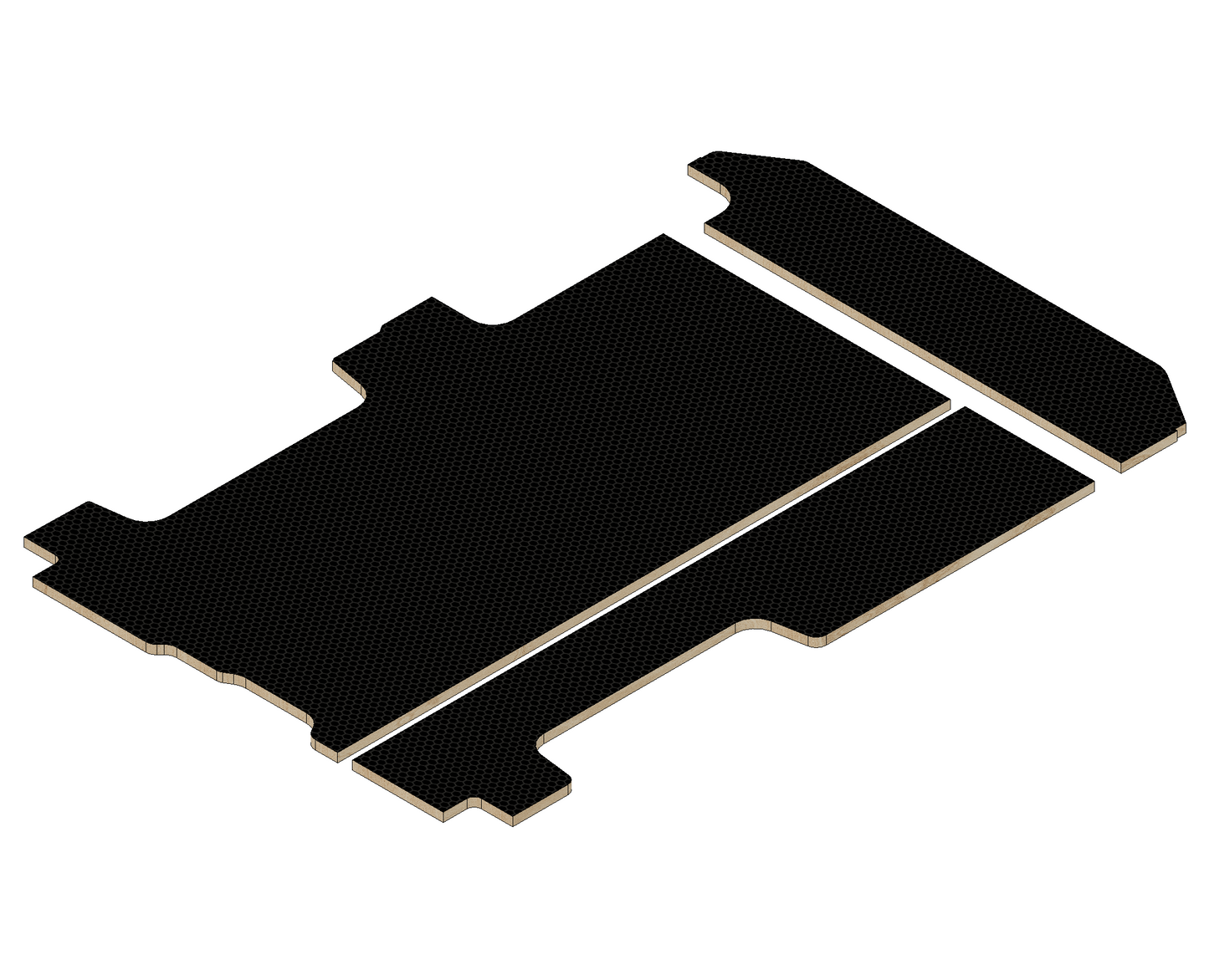 Vauxhall Vivaro 2014-2019 | SWB  | Birch Phenolic Hexagrip Faced Flooring