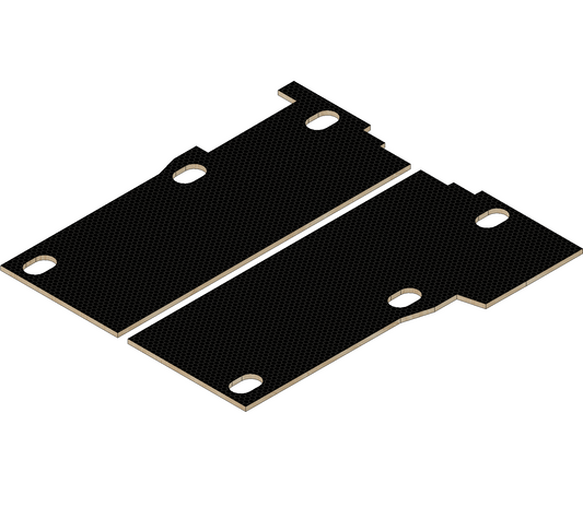 Ford Transit Connect 2014-2021 | SWB | Trend or Limited | 1 Sliding Door | Birch Phenolic Hexagrip Faced Flooring