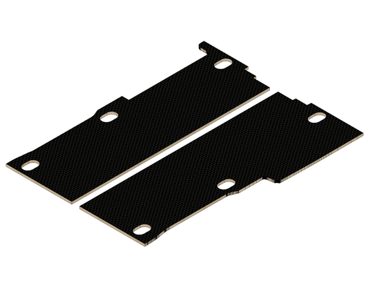 Ford Transit Connect 2014-2021 | LWB | Trend or Limited | Single Sliding Door | Birch Phenolic Hexagrip Faced Flooring