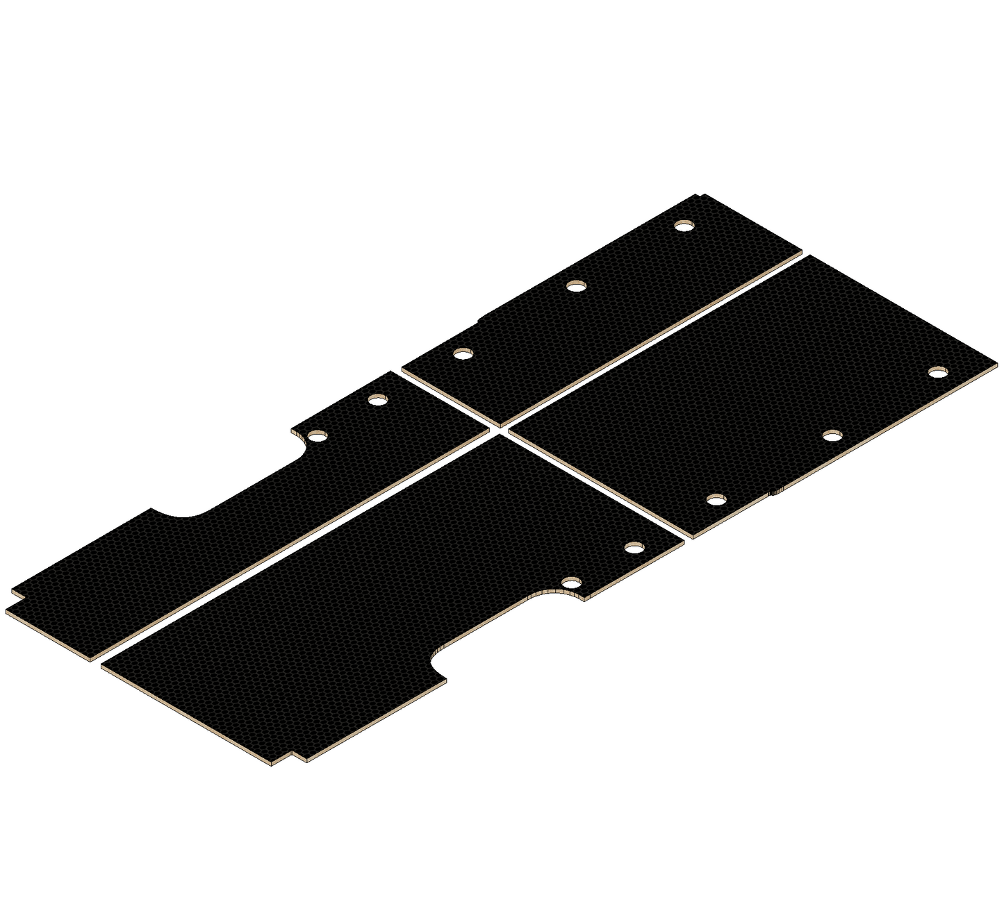 Vauxhall Movano 2010-2021 | XLWB | (Not Double Wheel) | Birch Phenolic Hexagrip Faced Flooring