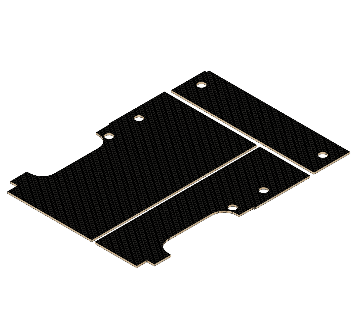 Vauxhall Movano 2010-2021 | SWB | Birch Phenolic Hexagrip Faced Flooring