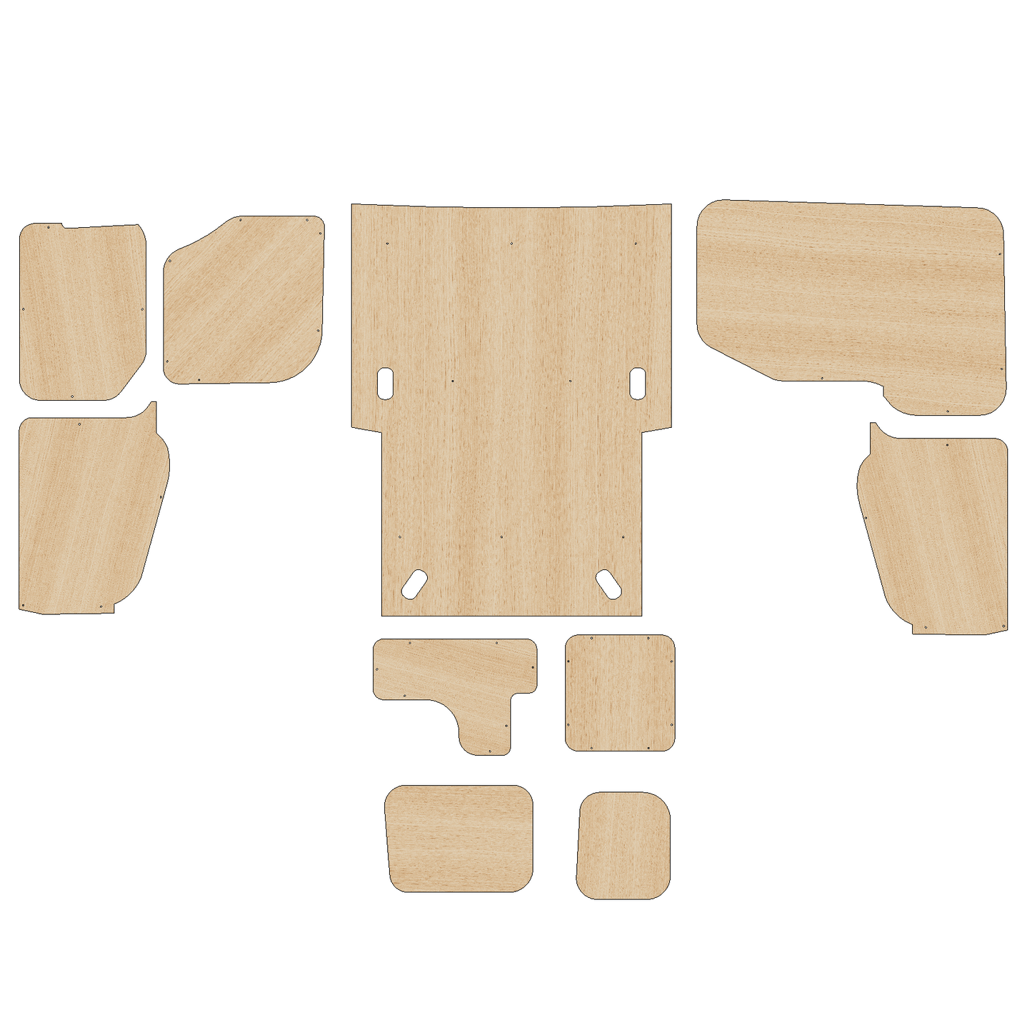 Ford Transit Courier 2023-Present  - Full Ply Lining Kit