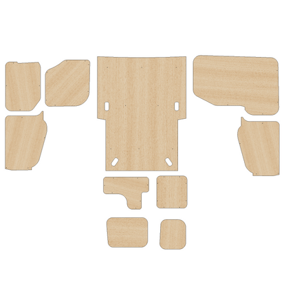 Ford Transit Courier 2023-Present  - Full Ply Lining Kit