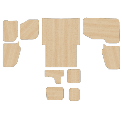 Ford Transit Courier 2023-Present  - Full Ply Lining Kit