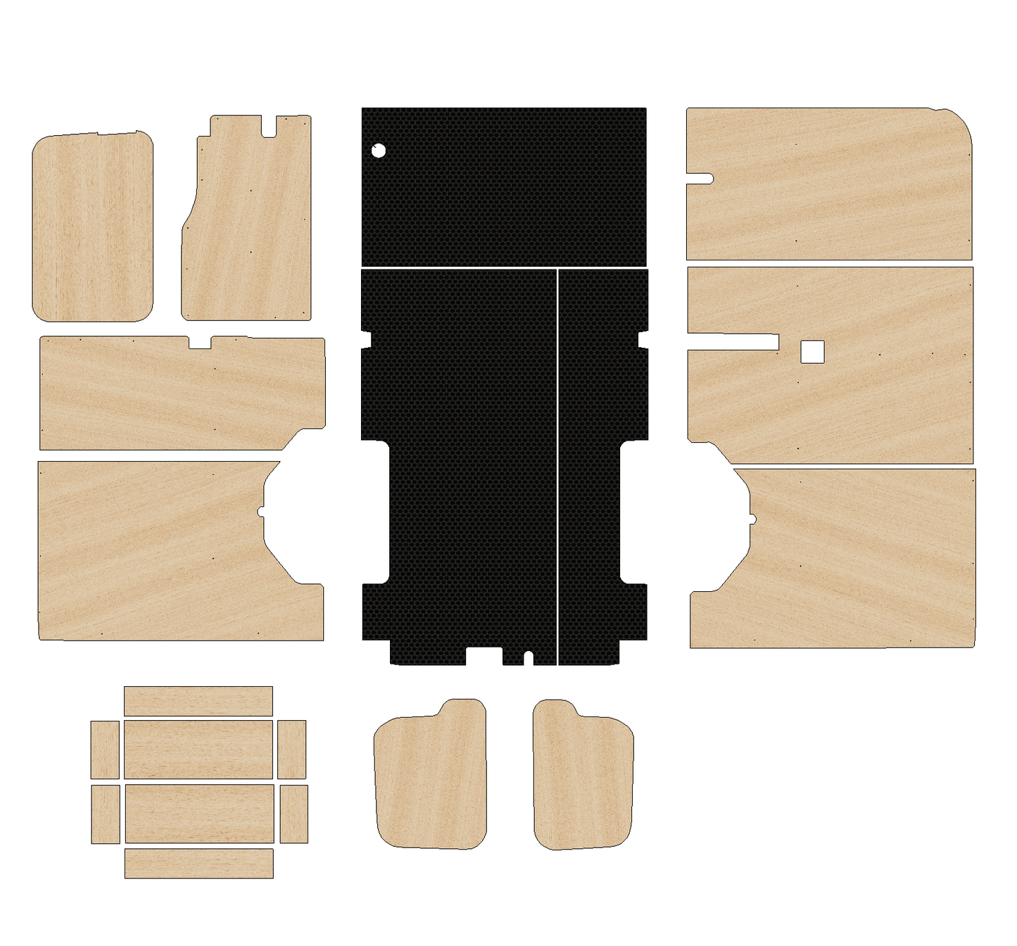 Ford Transit (and E-Transit) 2014-Present - Full Ply Lining Kit