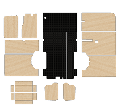Ford Transit (and E-Transit) 2014-Present - Full Ply Lining Kit