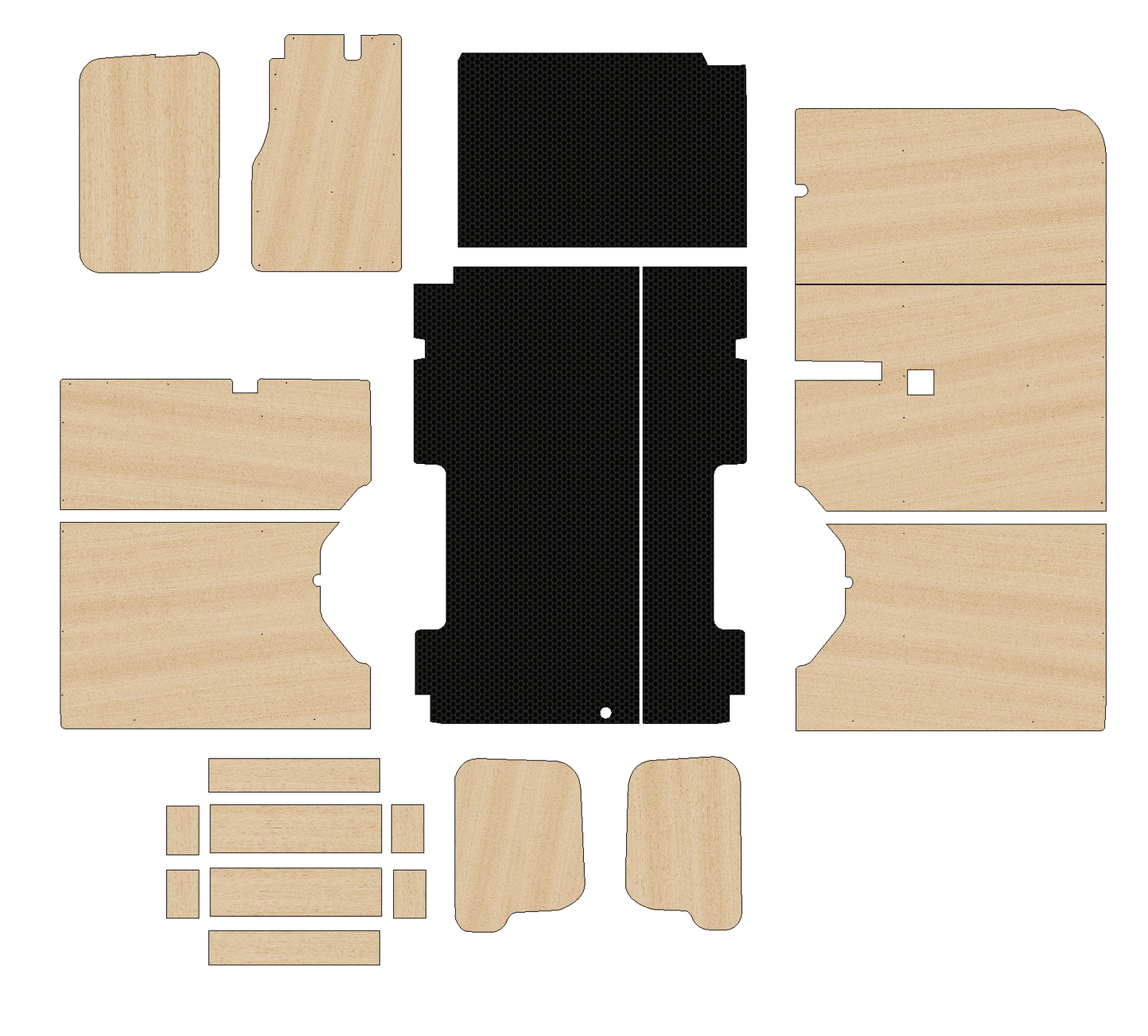 Ford Transit (and E-Transit) 2014-Present - Full Ply Lining Kit
