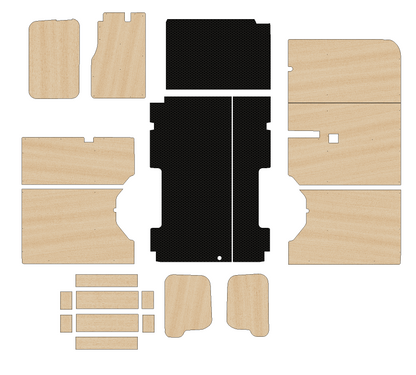 Ford Transit (and E-Transit) 2014-Present - Full Ply Lining Kit
