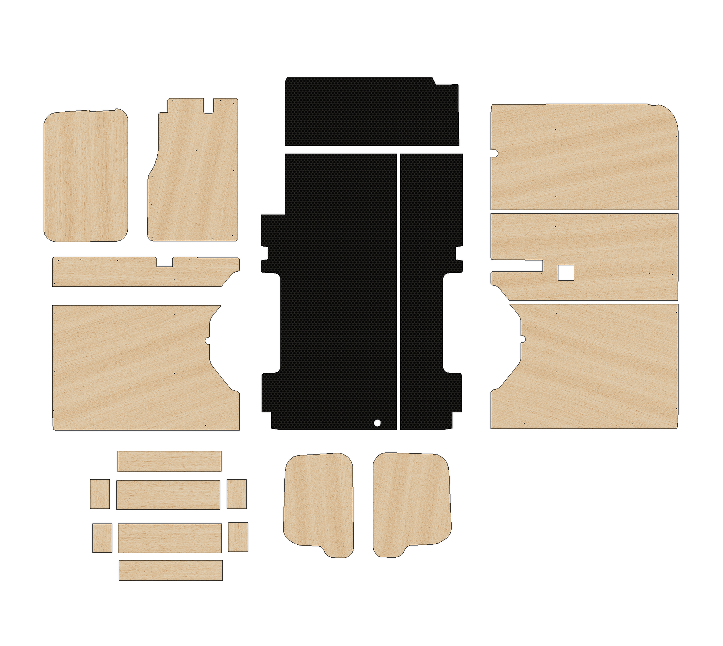 Ford Transit (and E-Transit) 2014-Present - Full Ply Lining Kit