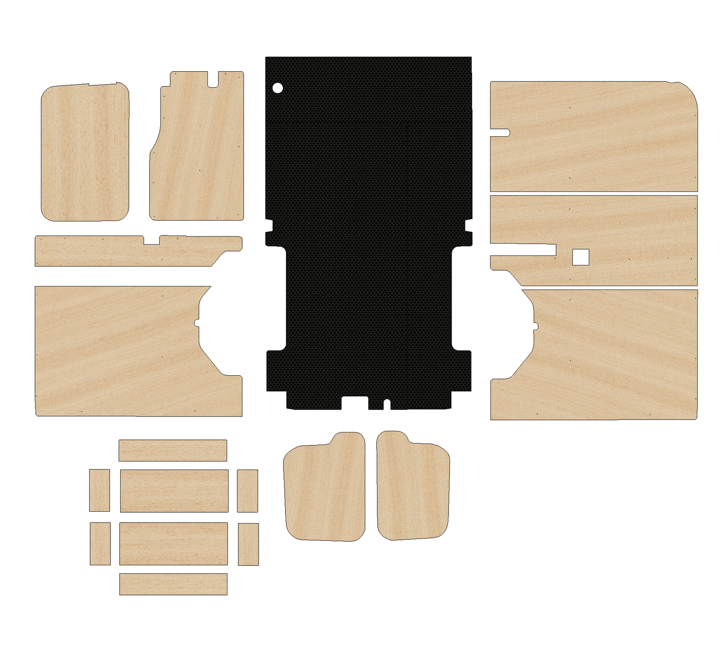 Ford Transit (and E-Transit) 2014-Present - Full Ply Lining Kit