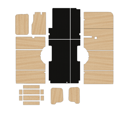 Ford Transit (and E-Transit) 2014-Present - Full Ply Lining Kit