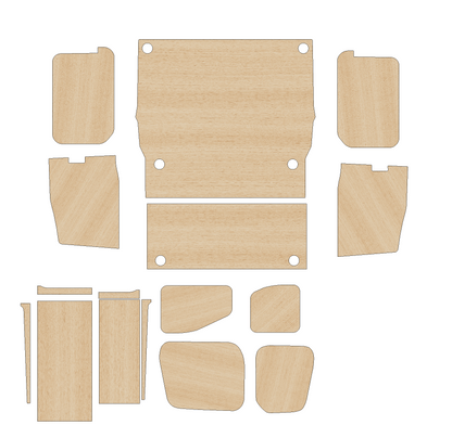Citroen Berlingo 2018 - Present  - Full Ply Lining Kit