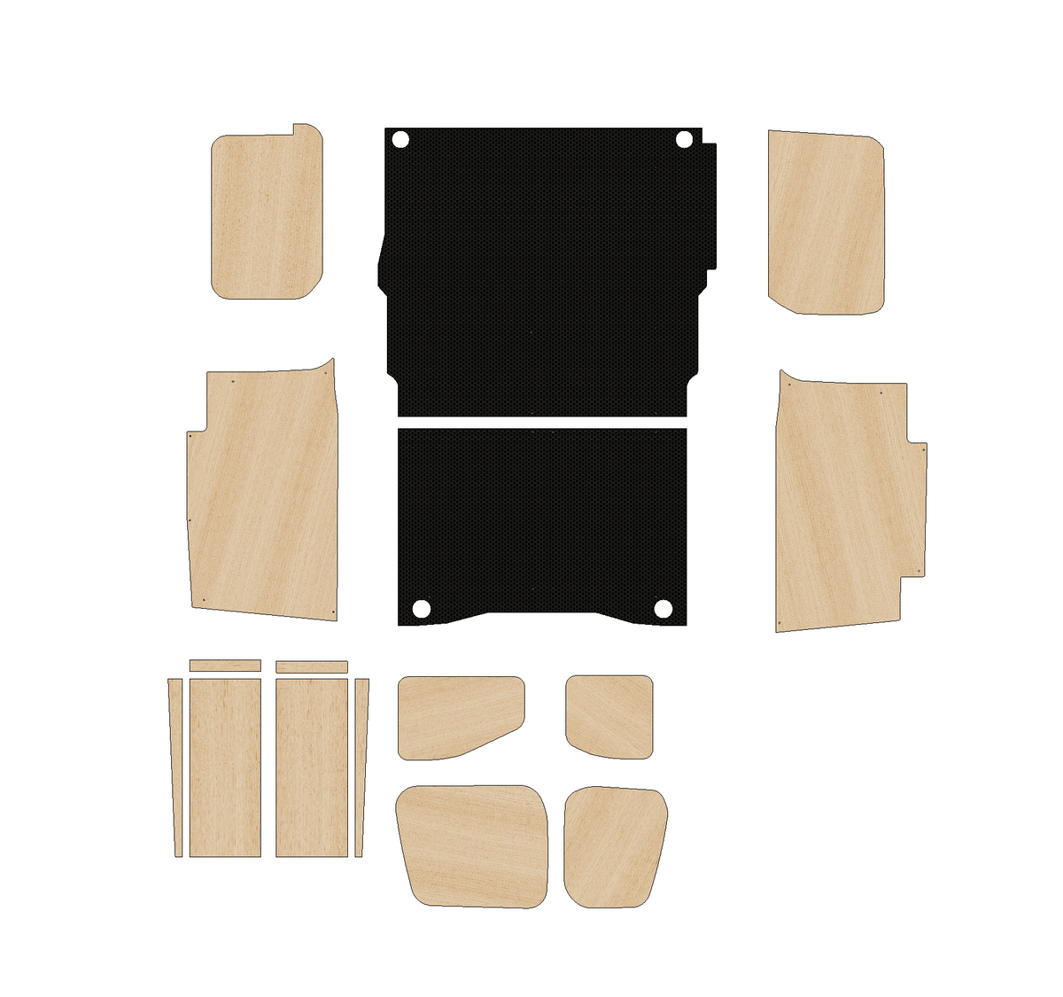Peugeot Partner 2018 - Present  - Full Ply Lining Kit